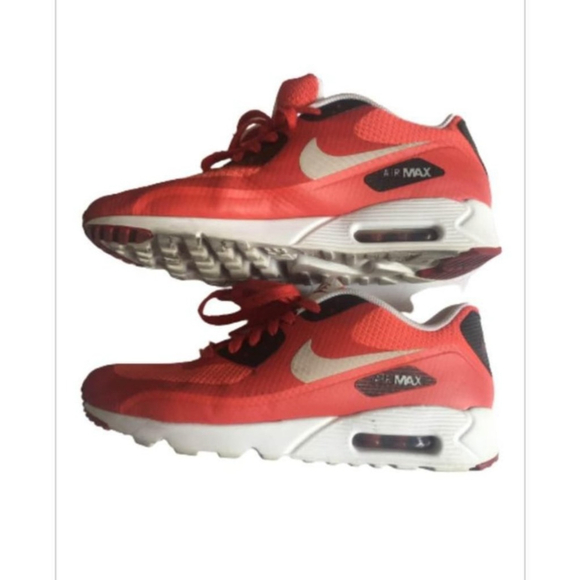 Size 10.5 Nike Air Max 90 Ultra Essential Action Red - Picture 2 of 5